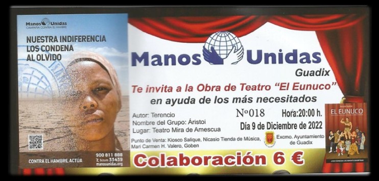 Comunicado Oficial de Manos Unidas de Guadix