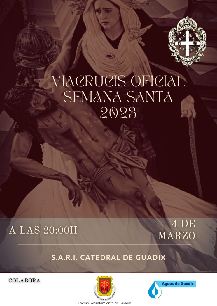 Viacrucis Oficial de Semana Santa de la Federación de Hermandades y Cofradías de Semana Santa de Guadix / sábado 4 de marzo