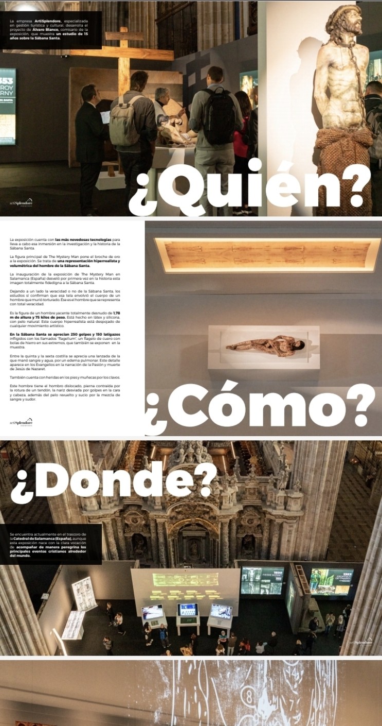 Visita una exposición peregrina que visitará los cinco continentes en Guadix