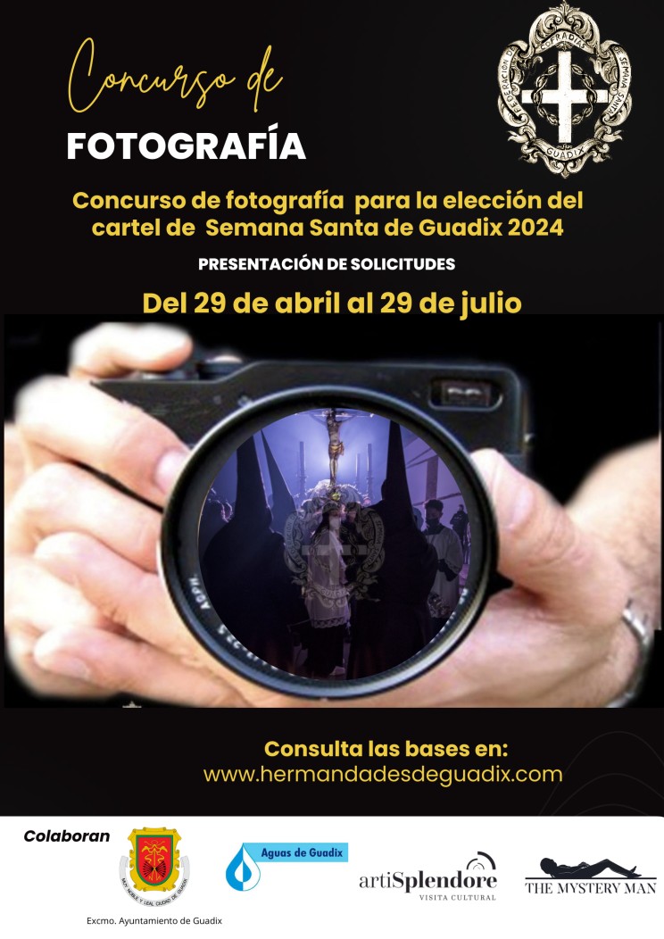 Concurso de Fotografía para la Elección del Cartel Oficial de Semana Santa de Guadix 2024