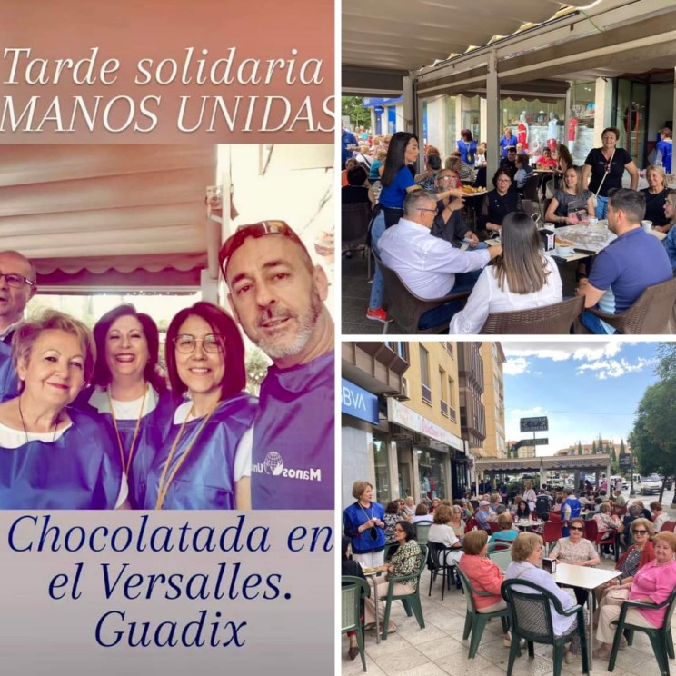 Desde Manos Unidas de Guadix recibimos la siguiente noticia sobre su tradicional cholocatada de esta tarde.