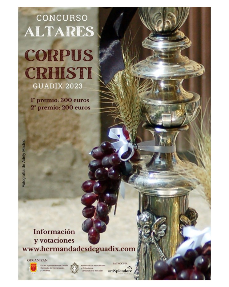 Concurso de Exorno de Altares en Guadix para la Festividad del Corpus Christi