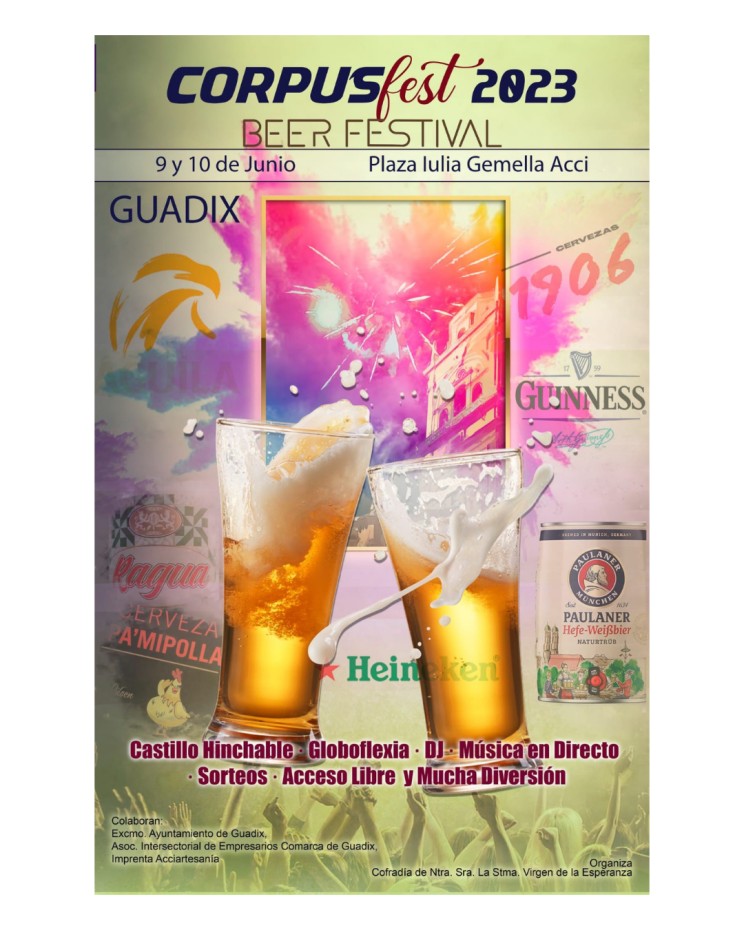 Disfruta este fin de semana del “Corpusfest”, una fiesta de la cerveza para compartir con familia y amigos en la plaza Iulia Gemella Acci.