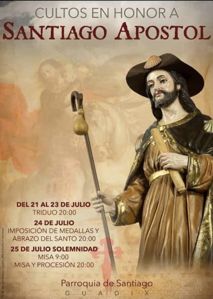 ¡Feliz día de Santiago Apóstol!