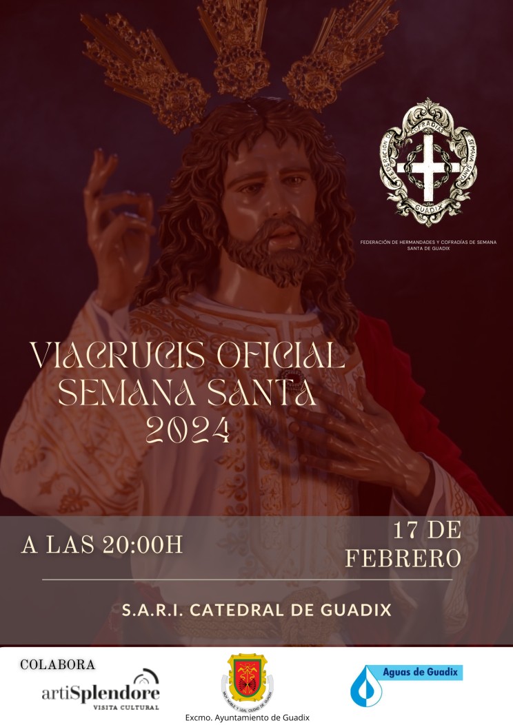 Viacrucis Oficial de Semana Santa de la Federación de Hermandades y Cofradías de Semana Santa de Guadix / sábado 17 de febrero