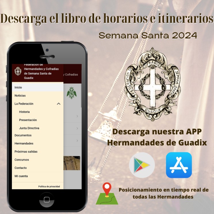 Descarga el libro de horarios e itinerarios de Semana Santa