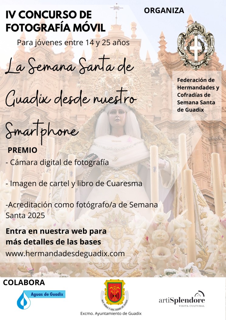 IV CONCURSO DE FOTOGRAFÍA MÓVIL - La Semana Santa de Guadix desde nuestro Smartphone