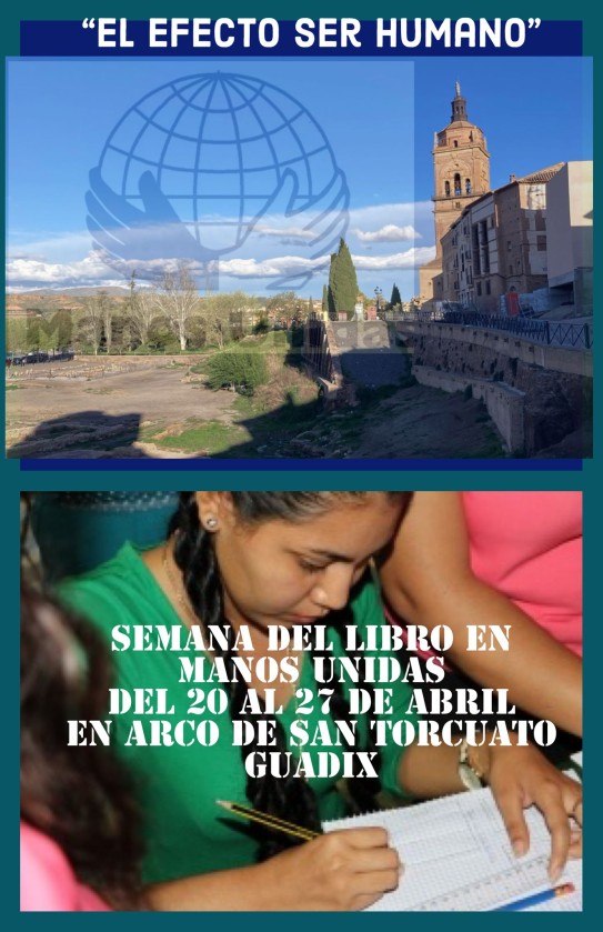 Mercadillo de libros desde el sábado 20 al 27 de abril en el local junto al Arco de San Torcuato organizado por Manos Unidas