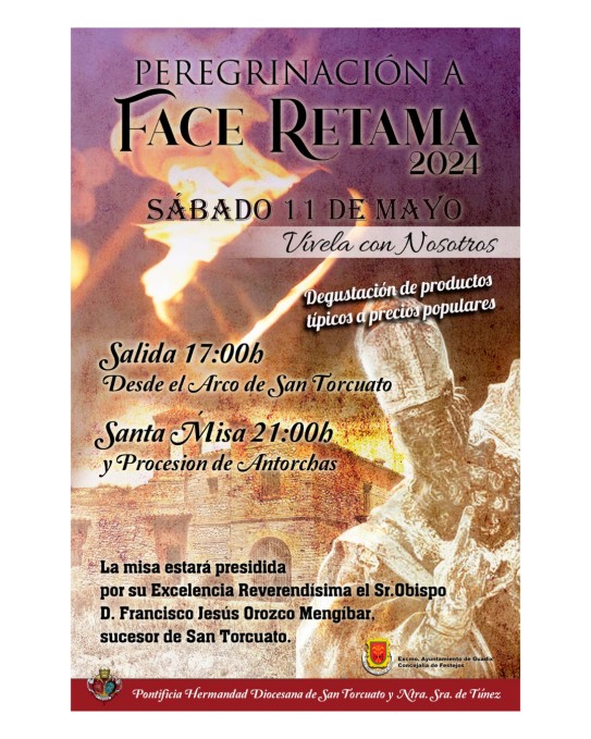 PEREGRINACION  A FACE RETAMA-- SABADO 11 DE MAYO