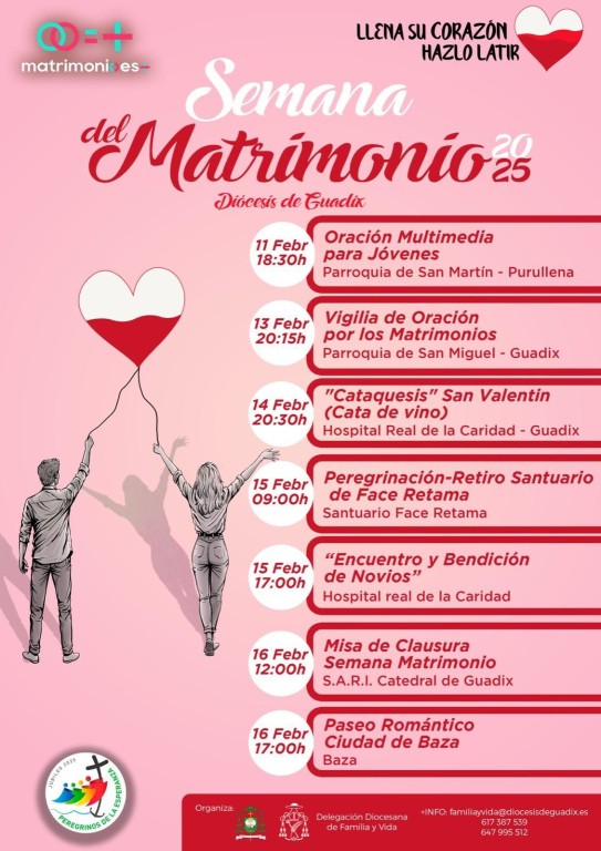 Semana del Matrimonio 2025: Celebrando el Amor en la Diócesis de Guadix
