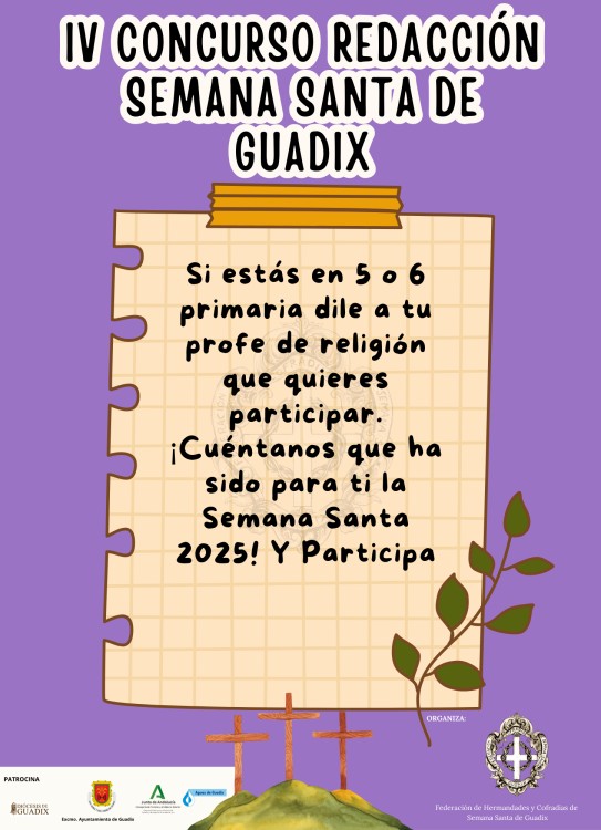 Abierta la inscripción para el IV Concurso de Redacción Infantil 