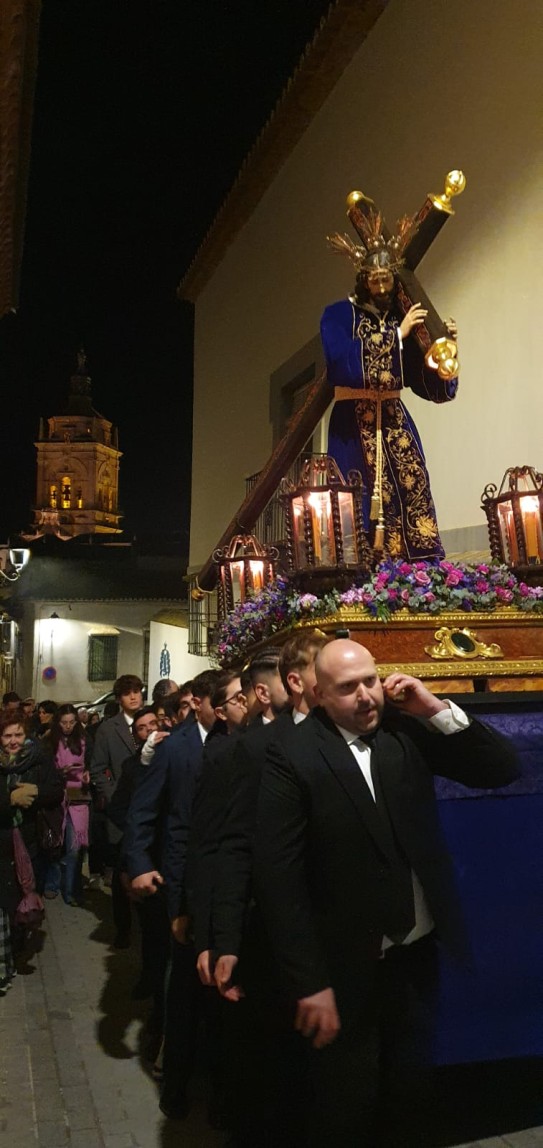 Agradecimiento a la Hermandad del Nazareno por el Viacrucis Oficial de Semana Santa de Guadix