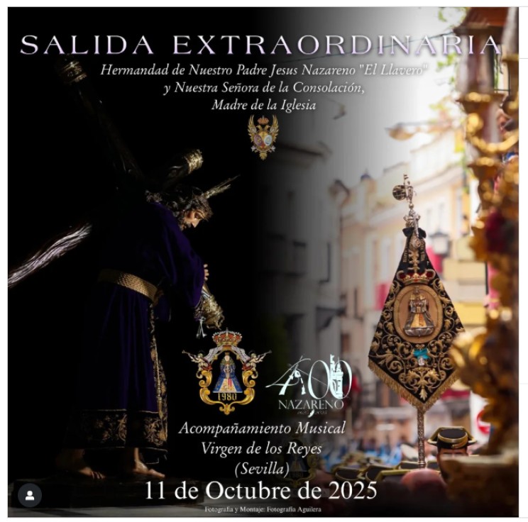 La Hermandad del Nazareno celebrará una salida extraordinaria por su 400 aniversario