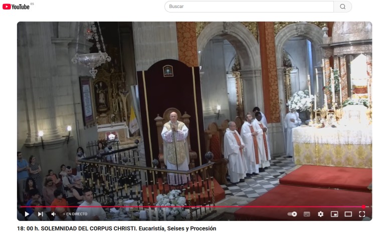 Retransmisión en directo | Santa Misa Pontifical del Corpus Christi 2025