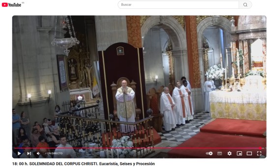 Retransmisión en directo | Santa Misa Pontifical del Corpus Christi 2025