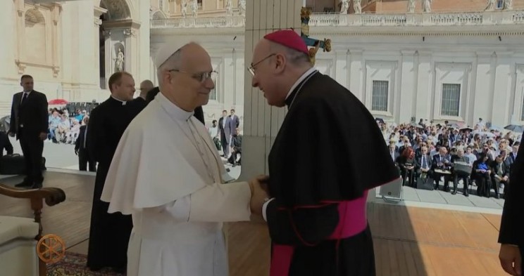 El Papa León XIV envía su bendición a la diócesis de Guadix durante las jornadas jubilares en Roma