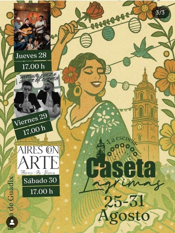 La Hermandad de las Lágrimas regresa a la Feria de Guadix junto a ‘La Esencia’