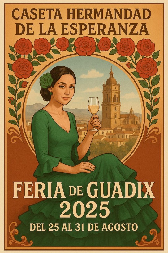 La Hermandad de la Esperanza de Guadix anuncia su tradicional caseta en la Feria de Guadix