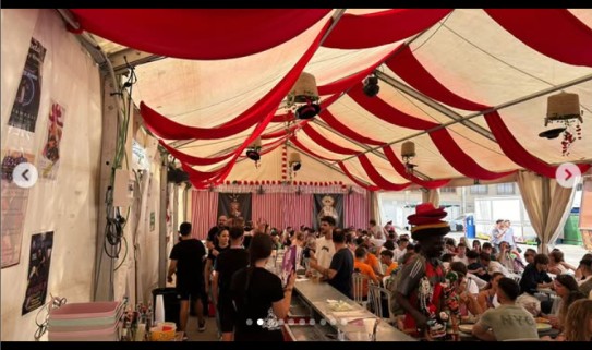 La Hermandad de Pasión y Rosario agradece el apoyo recibido en su Caseta de Feria