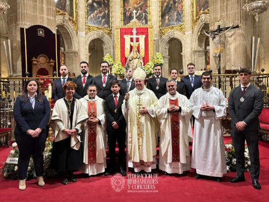Toma de posesión de la nueva Junta de Gobierno de la Federación de Hermandades y Cofradías de Semana Santa de Guadix