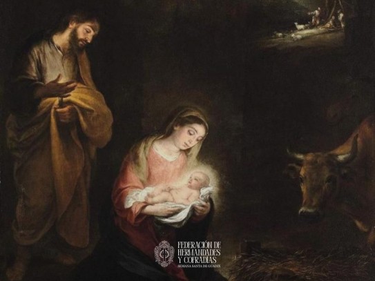 La Federación desea una Santa y Feliz Navidad a los cofrades y fieles