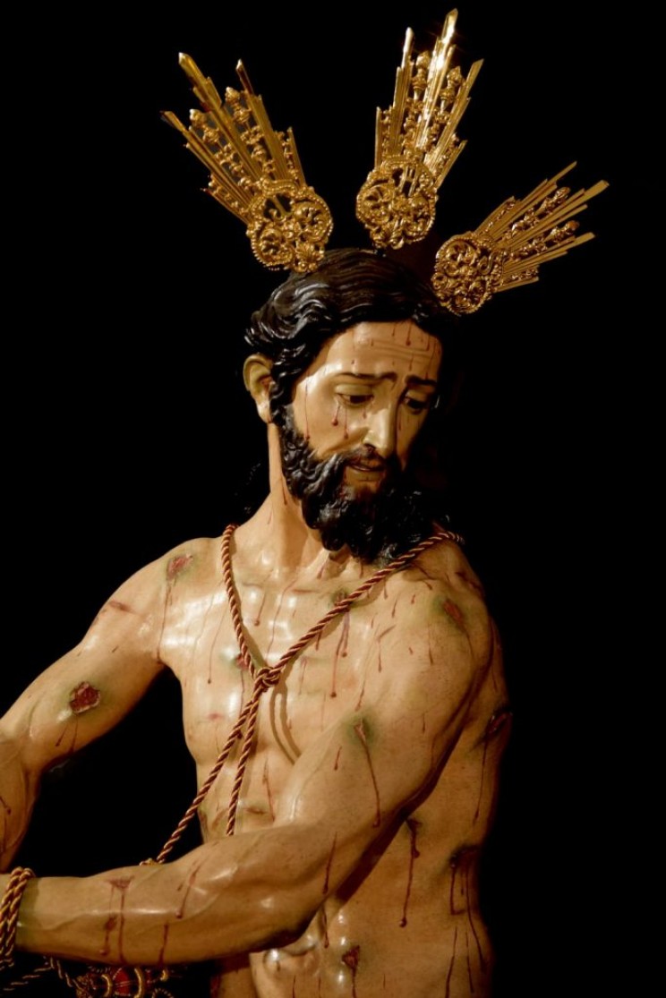 La imagen del Stmo. Cristo de la Flagelación presidirá el Vía Crucis oficial de la Semana Santa de Guadix en el año 2020.