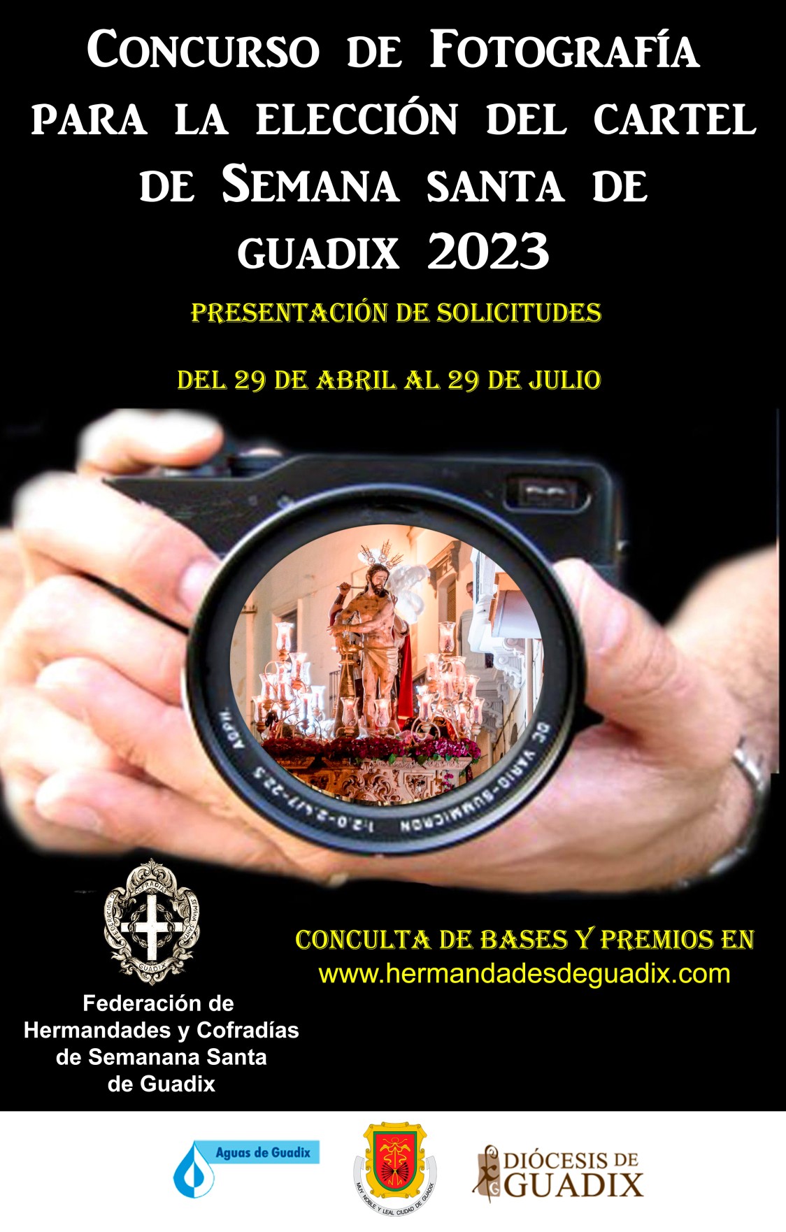 Concurso de Fotografía para la Elección del Cartel Oficial de Semana Santa de Guadix 2023