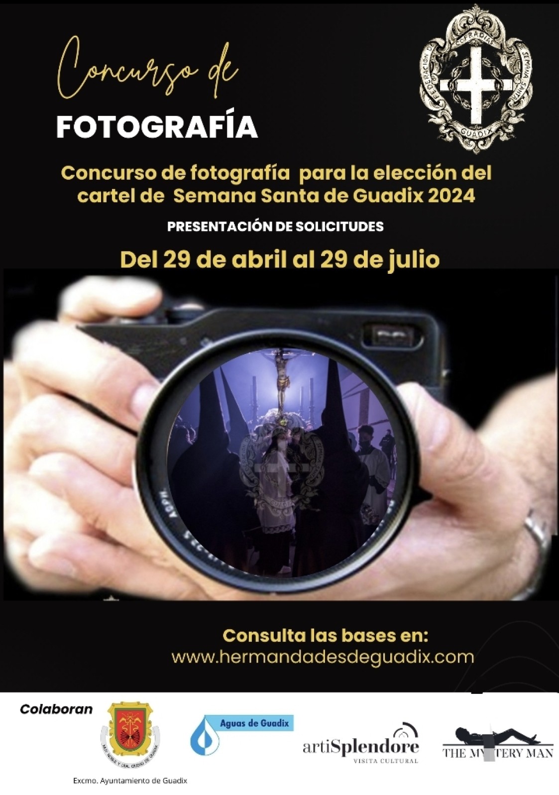 Concurso de Fotografía para la Elección del Cartel Oficial de Semana Santa de Guadix 2024