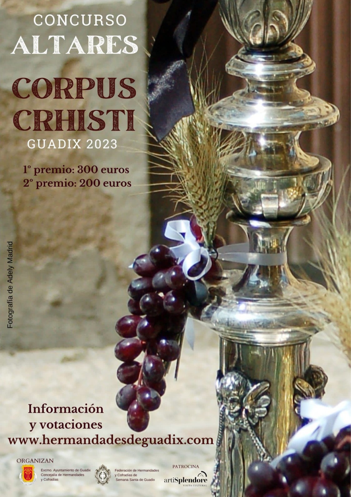 Concurso de exorno de altares con motivo de la celebración de la festividad del Corpus  Christi de Guadix 2023